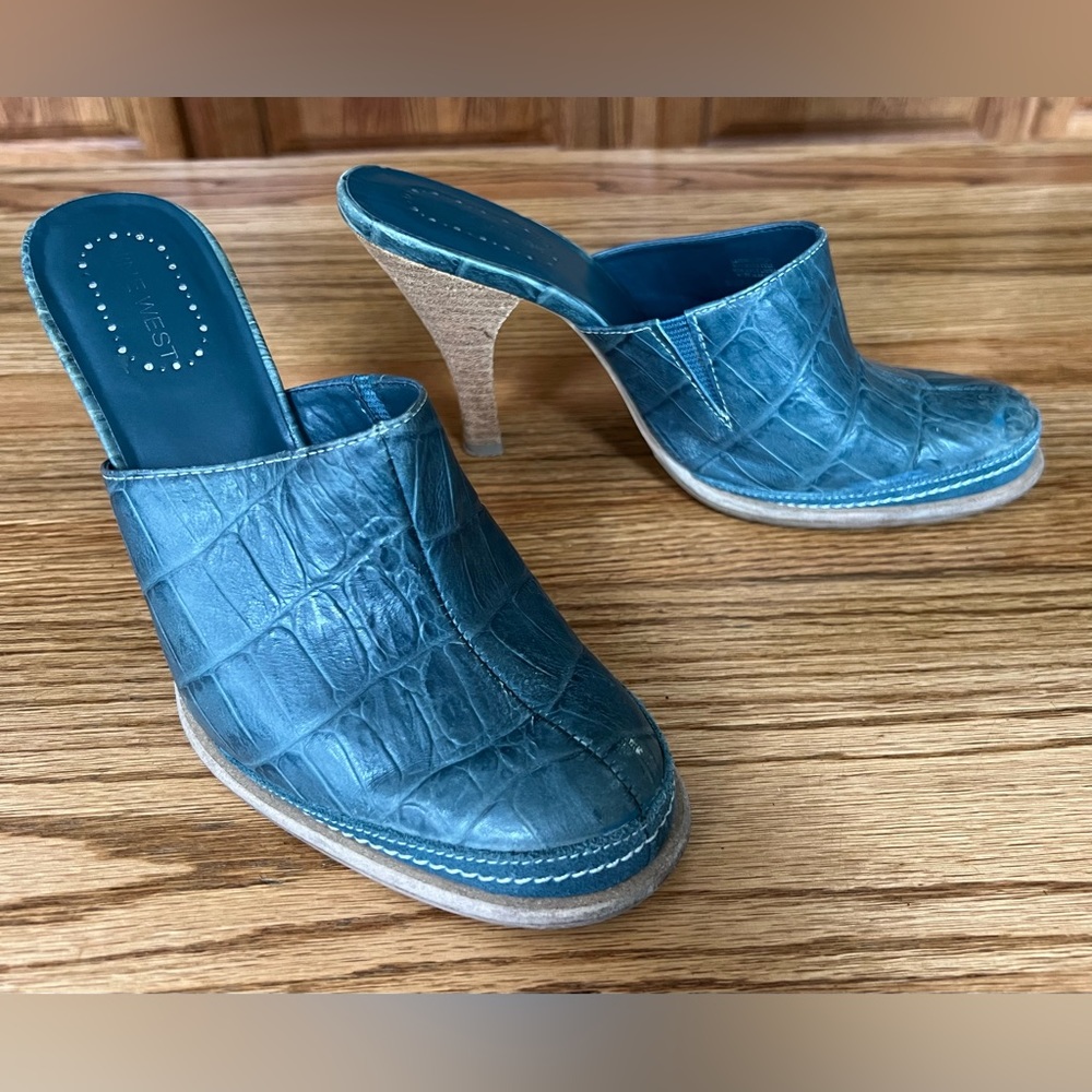 Nine West Heeled Mule Size 7.5